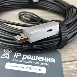 Prestel USB-E320, активный оптический кабель-удлинитель USB 3.0 (20 метров)