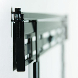 Универсальное настенное крепление для плазменной и ЖK-панели, ультратонкое 1,4 см от стены, для больших панелей до 65", цвет - черный