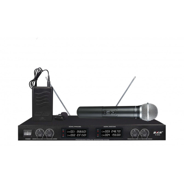 Радиомикрофоны BKR K-3034 (ручной и петличный) Радиомикрофоны BKR K-3034 (ручной и петличный)