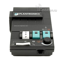 Plantronics MX10, адаптер для подключение телефонных гарнитур к телефону и компьютеру