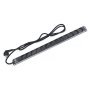 Cabeus, PDU-13P-F-2EU, блок евророзеток для 19" шкафов, 13 розеток, фильтр, 16 A, без выключателя, шнур 2м, алюминиевый корпус, немецкий стандарт Cabeus, PDU-13P-F-2EU, блок евророзеток для 19" шкафов, 13 розеток, фильтр, 16 A, без выключателя, шнур 2м, алюминиевый корпус, немецкий стандарт