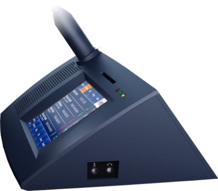 Настольный конференц пульт с 5-дюймовым сенсорным дисплеем Xavtel CDM-T5