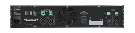 AUDAC SMA500, двухканальный низкоомный усилитель