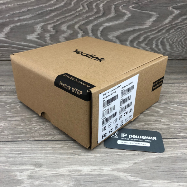 Yealink W76P, беспроводной dect ip-телефон с базой Yealink W76P, беспроводной dect ip-телефон с базой