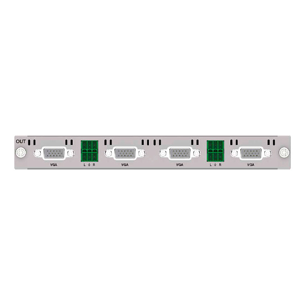 Prestel OC-HD4VGA, плата выходов VGA 1080P