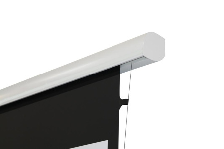 Экран с электроприводом Kauber Red Label Tensioned BT Cinema, 77" 16:9 Clear Vision, 96x170 см. дроп 80 см., длина корпуса 202 см.