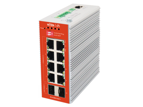 WI-TEK WI-PCMS310GF-I V2, промышленный коммутатор