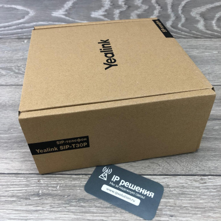Yealink SIP-T30P, IP-телефон с РОЕ (без блока питания) Yealink SIP-T30P, IP-телефон с РОЕ (без блока питания)