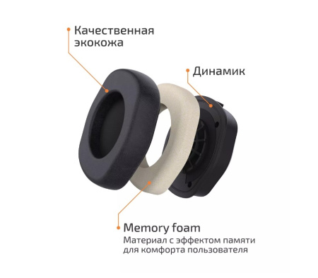 Accutone Invinit6 Stereo 3.5 mm with USB adaptor, проводная гарнитура (3,5 мм + USB-адаптер)