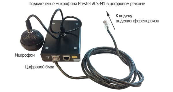 Prestel VCS-M1, подвесной потолочный микрофон Prestel VCS-M1, подвесной потолочный микрофон