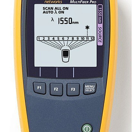 Fluke Networks MFTK-SM1550 - набор для тестирования ВОЛС с разъемами MPO (PM и LS 1550 нм)