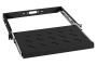 Cabeus, JE10-BK, выдвижная полка 19" для клавиатуры, цвет черный (RAL 9004)