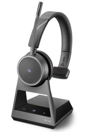 Plantronics Voyager 4210 Office-2, беспроводная гарнитура для стационарного телефона, ПК и мобильных устройств (Bluetooth, Microsoft Team, USB-A)
