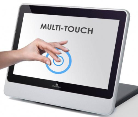 17” широкоформатный Full HD монитор с корпусом из анодированного алюминия. Складывается вручную