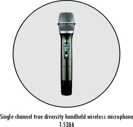 ITC T-530A, приёмник + ручной микрофон