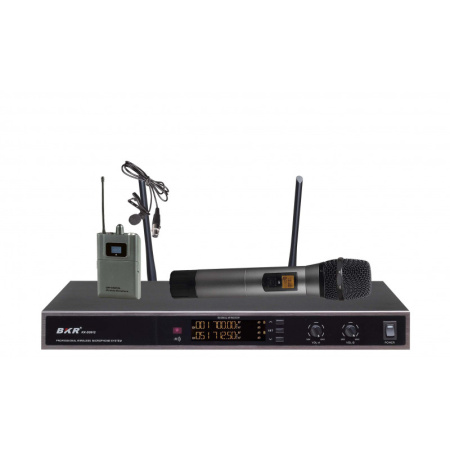Радиомикрофоны BKR KX-D3912 (ручной и петличный) Радиомикрофоны BKR KX-D3912 (ручной и петличный)