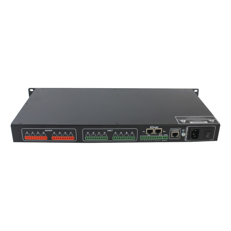 Prestel DSP-0808, Аудиопроцессор Dante и аналоговое аудио, 8x8 каналов
