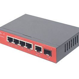 WI-TEK WI-PCES306GF, коммутатор гигабитный настраиваемый с поддержкой PoE WI-TEK WI-PCES306GF, коммутатор гигабитный настраиваемый с поддержкой PoE