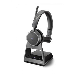 Plantronics Voyager 4210 Office-2, беспроводная гарнитура для стационарного телефона, ПК и мобильных устройств (Bluetooth, Microsoft Teams, USB-C)