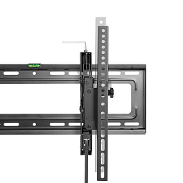 Кронштейн Digis DSM-P6542T с наклоном и выносом для ТВ 37"-70", VESA макс. 600x400мм, наклон безинструментальный -12°/+5°, 78-134 мм от стены, до 70кг, поворот -5°/+5°, регулировка уровня ± 25 мм, изменение высоты верх и вниз, механизм быстрой фиксации, с