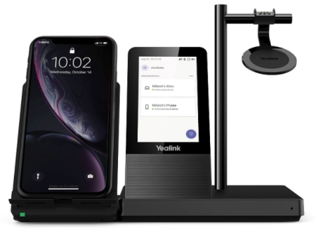 Yealink WH66 Mono Teams, беспроводная моно-гарнитура, UC Workstation