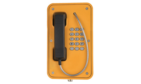 J&R JR103-FK-Y-SIP, промышленный IP-телефон, клавиатура, PoE, 2 SIP аккаунта 