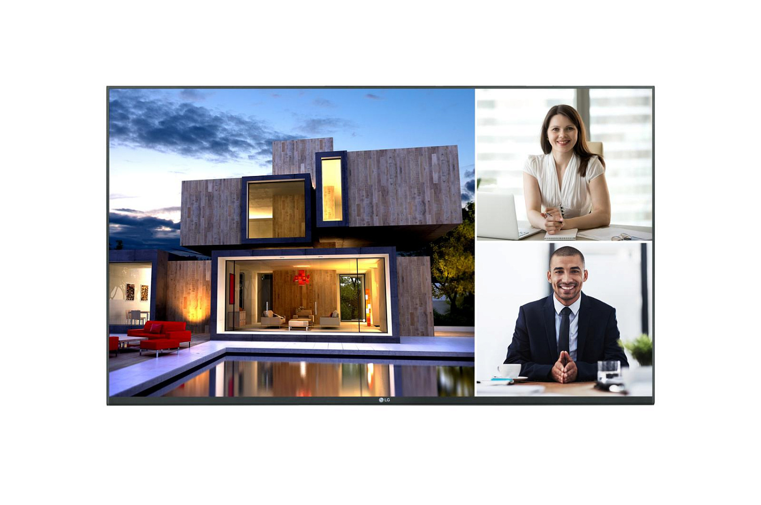 LED-дисплей LG для конференц-залов, 130 дюймов, шаг пикселя 1,5 мм, яркость 500 кд/м2, HDR10 Pro / Surface Sound, Встроенный контроллер.