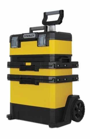 Stanley 1-95-621 - Ящик Stanley® Rolling Workshop металлопластмассовый с колесами, 56,8 x 73 x 38,9 см Stanley 1-95-621 - Ящик Stanley® Rolling Workshop металлопластмассовый с колесами, 56,8 x 73 x 38,9 см