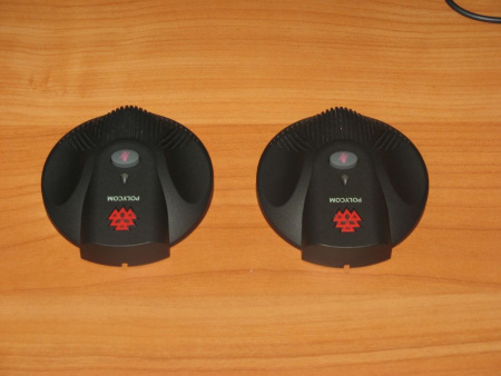 Комплект из 2-х дополнительных микрофонов для Polycom SoundStation2 Комплект из 2-х дополнительных микрофонов для Polycom SoundStation2