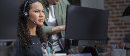 Poly EncorePro EP310 USB-A (214568-01),  гарнитура для компьютера