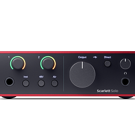 FOCUSRITE Scarlett Solo 4th Gen внешняя звуковая карта