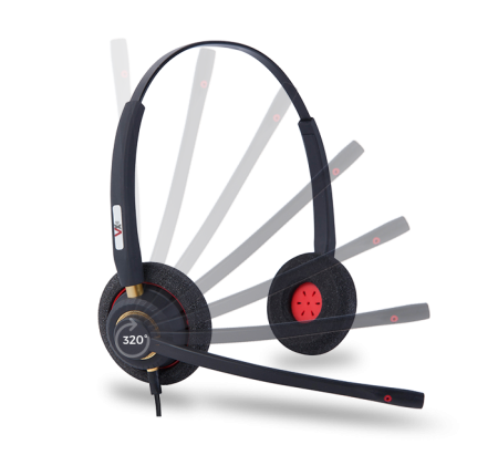 VoiceXpert VXH-500 проводная USB-гарнитура (USB-A)