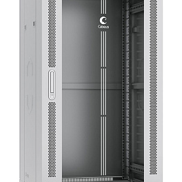 Cabeus, SH-05C-22U60/100, шкаф монтажный телекоммуникационный 19" 22U 600x1000x1166mm (ШхГхВ), цвет серый (RAL 7035) 