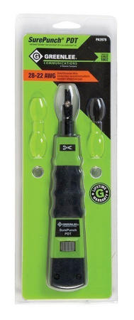 Greenlee SurePunch PDT (PT-3575) - ударный инструмент для расшивки кабеля на кросс с лезвием KRONE LSA