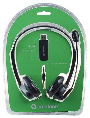 Accutone L400 USB, гарнитура для ноутбука и смартфона
