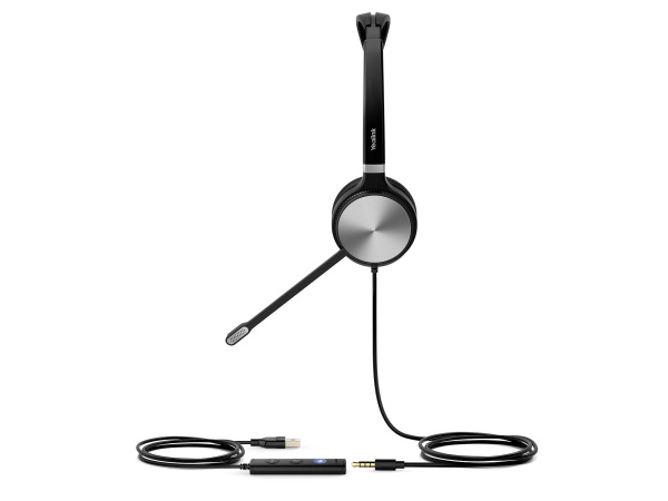 Yealink UH36 Dual Teams USB-C, USB гарнитура для компьютера Yealink UH36 Dual Teams USB-C, USB гарнитура для компьютера