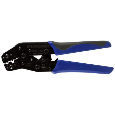 Pressmaster DKB 0360 - кримпер для обжима неизолированных наконечников (0.35 - 6 мм?) Pressmaster DKB 0360 - кримпер для обжима неизолированных наконечников (0.35 - 6 мм?)