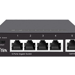 WI-TEK WI-SG105 (v2), неуправляемый гигабитный коммутатор