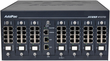 AP2370-56S Шлюз VoIP, 56 FXS, 2x10/100/1000T Eth