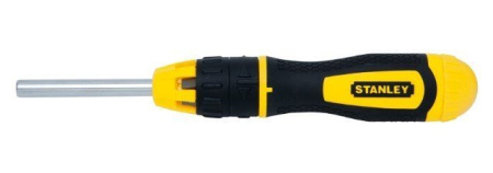 Stanley 0-68-010 - Отвертка (DYNAGRIP с трещеткой, с 10 насадками)