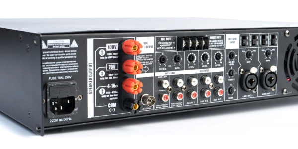 CVGaudio M-243Tm, микшер-усилитель с встроенным модулем источника сигнала CVGaudio M-243Tm, микшер-усилитель с встроенным модулем источника сигнала