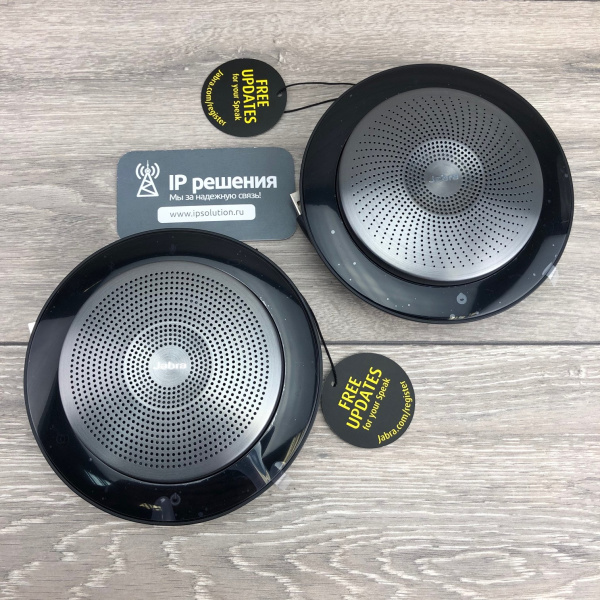 Комплект Jabra Speak 750 UC для компьютера (2 спикерфона) Комплект Jabra Speak 750 UC для компьютера (2 спикерфона)