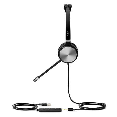 Yealink UH36 Dual Teams, USB гарнитура для компьютера для MS Teams Yealink UH36 Dual Teams, USB гарнитура для компьютера для MS Teams