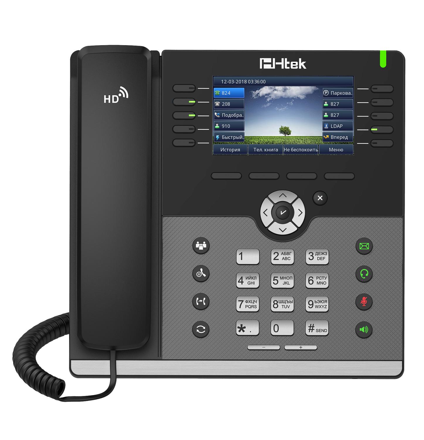 Htek UC926E RU, ip-телефон (wi-fi, bluetooth)