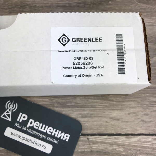 Greenlee RP 460-02 - портативный измеритель оптической мощности