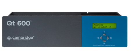 Модуль управления шумовой завесой Biamp CAMBRIDGE SOUND MANAGEMENT QT 600 (до 7000 м2)