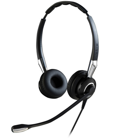 Jabra Biz 2400 II QD Duo NC (2409-820-204), проводная  гарнитура с разъемом QD 