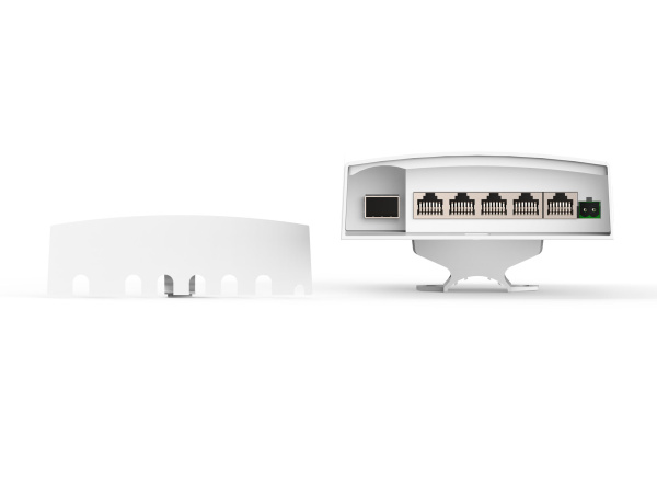 WI-TEK WI-PS306GF-O-DC, уличный poe коммутатор