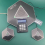 Yealink CP860 , конференц телефон (voip) в комплекте с микрофонами CPE80