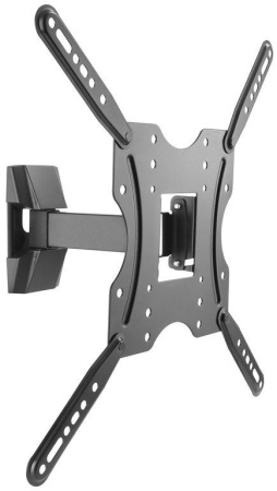 Для ТВ и панелей 23"-55", VESA макс. 400x400мм, до 30кг, 1 колено. Для ТВ и панелей 23"-55", VESA макс. 400x400мм, до 30кг, 1 колено.